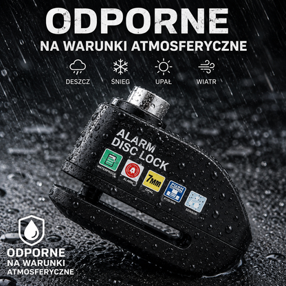 MotoSecure™ X1 Pro | Antykradzieżowa blokada motocyklowa