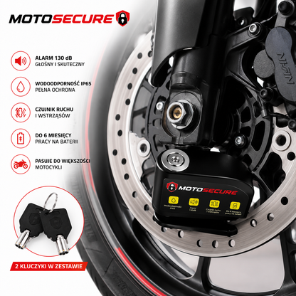 MotoSecure™ X1 Pro | Bezpieczeństwo twojego motocykla!